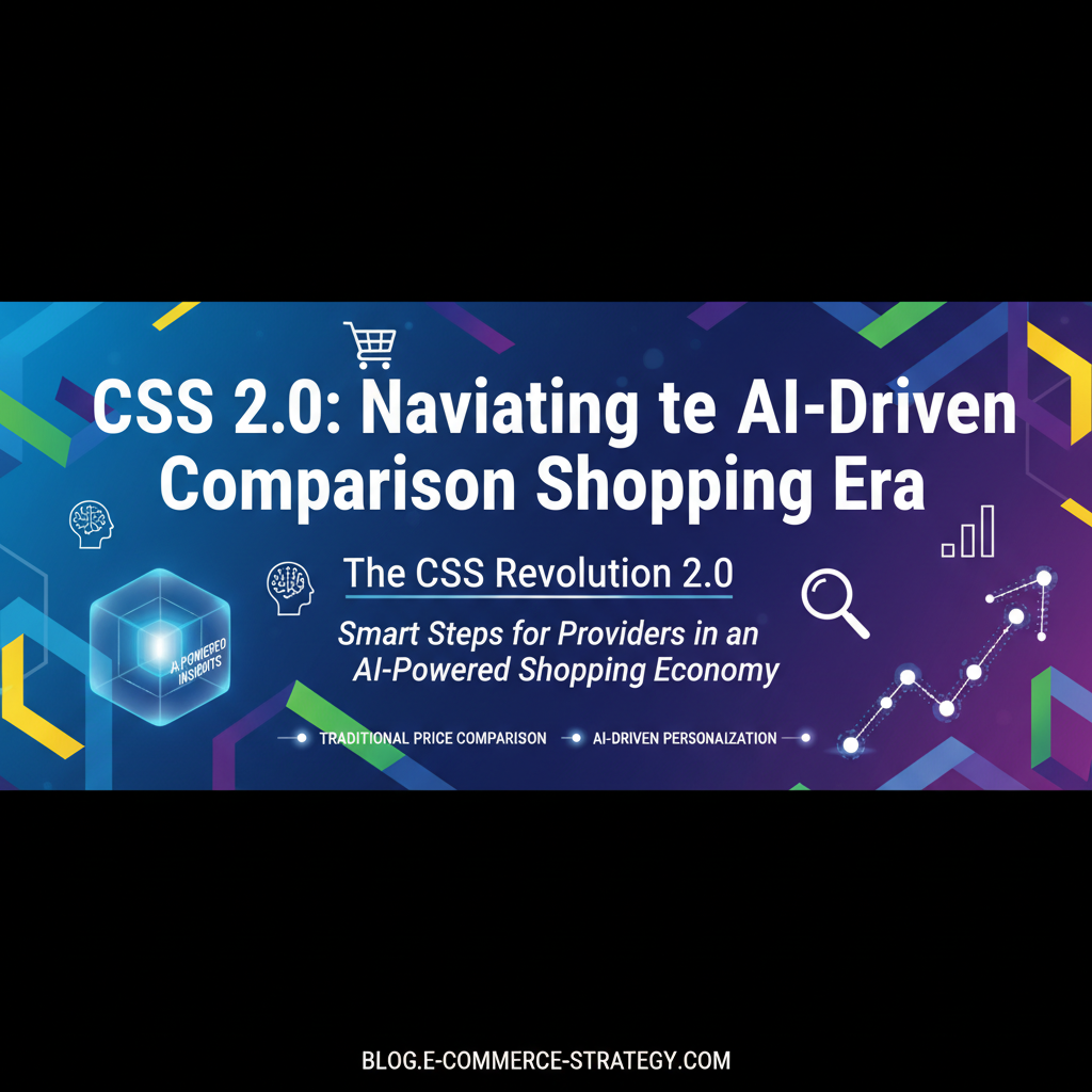 CSS 2.0: Zo overleef je als Comparison Shopping Service in een AI-tijdperk