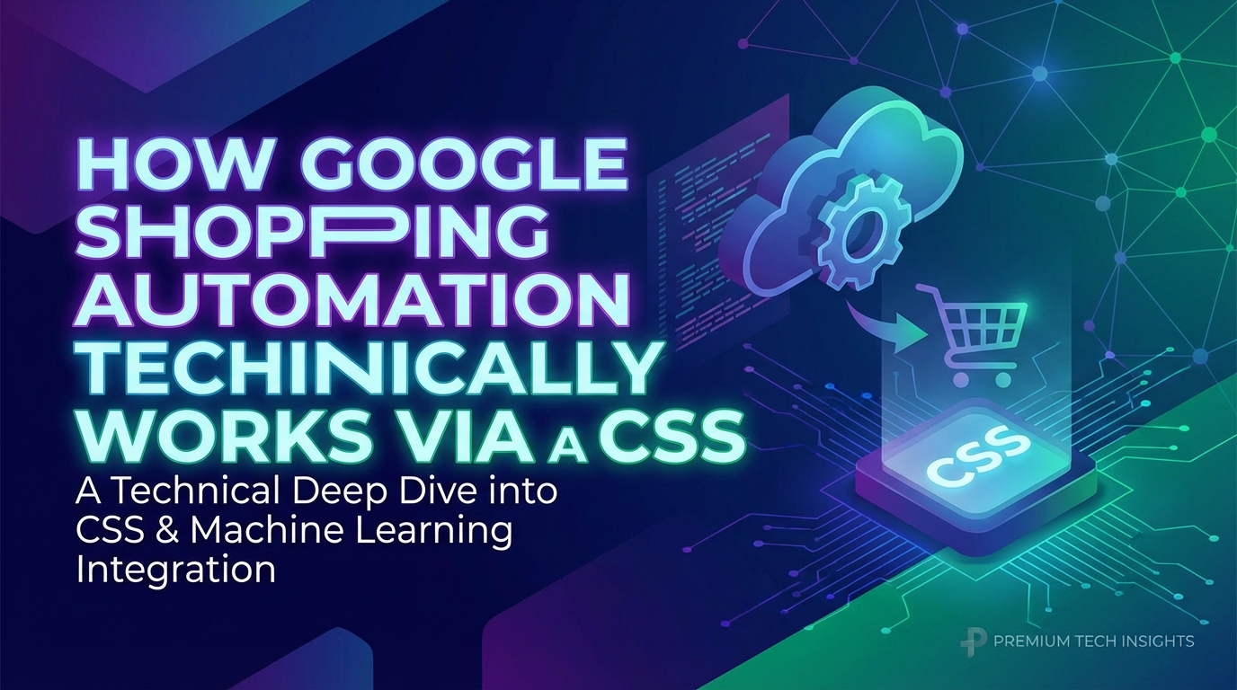 How Google Shopping Automation Works Technically via a CSS