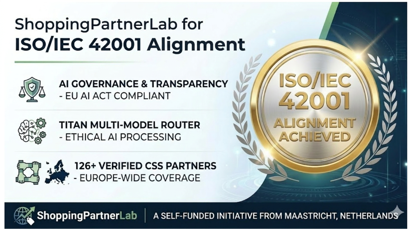 ISO 42001 Afstemming en AI-Governance bij ShoppingPartnerLab