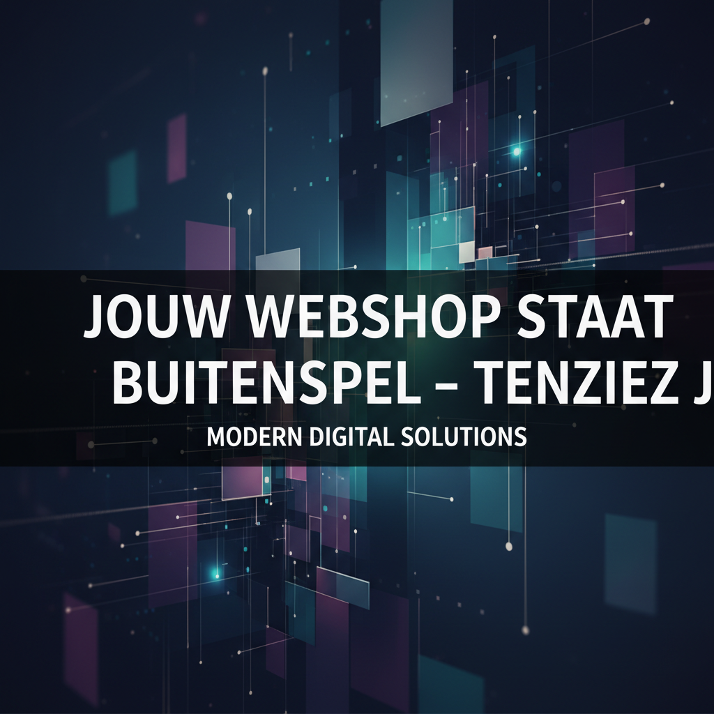 Jouw webshop staat buitenspel – tenzij je praat met algoritmes