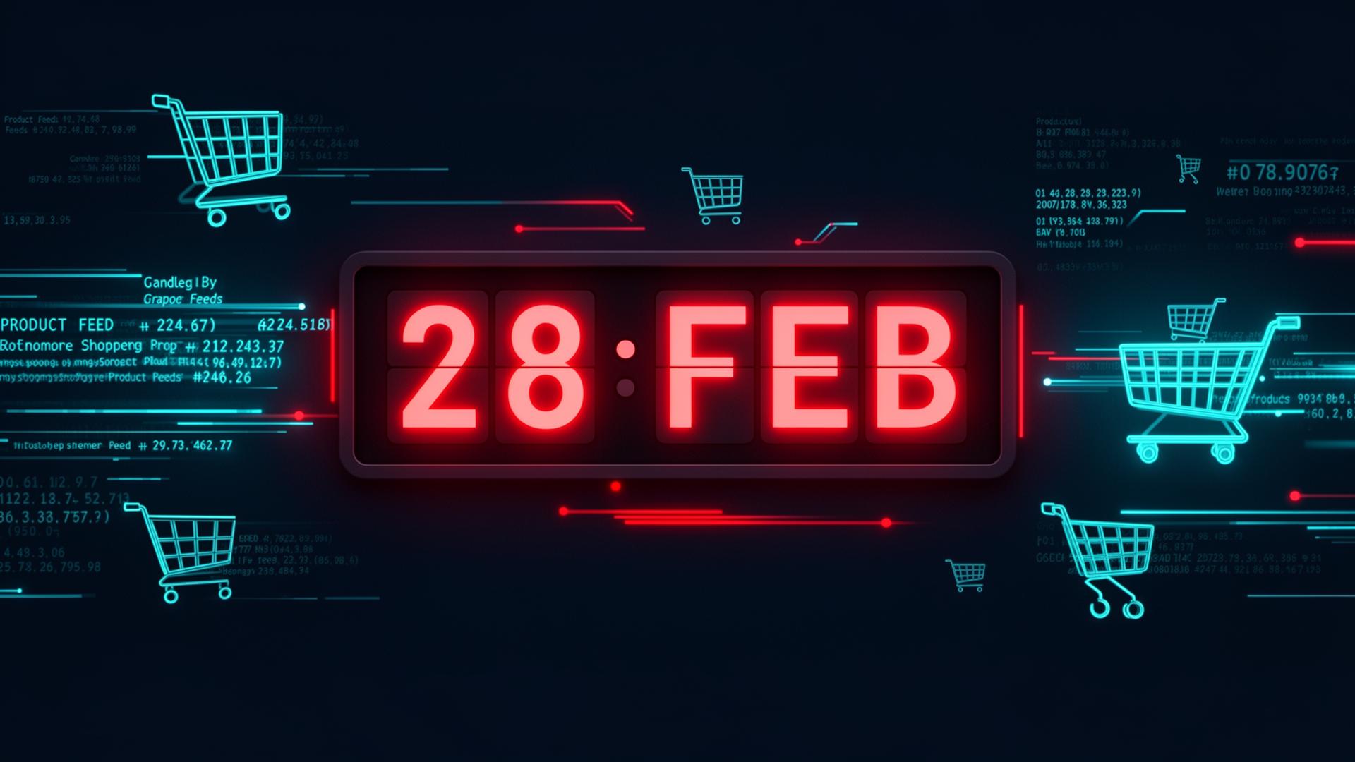 🚨 DEADLINE ALERT: Voorkom dat je Google Shopping-campagnes op 28 februari offline gaan